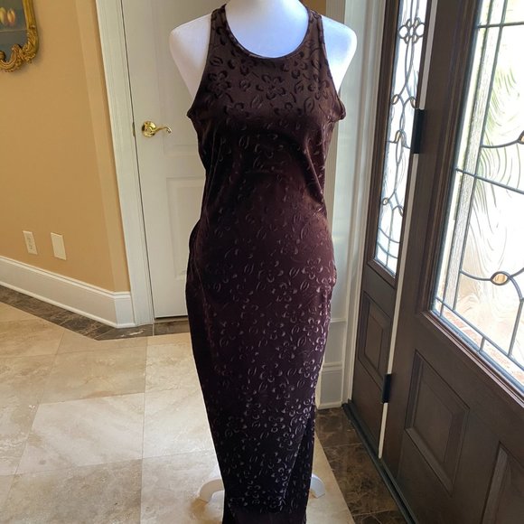 Women's French Curve Sleeveless Evening Gown Size Medium - Picture 4 of 10